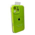 Чохол для смартфона Silicone Full Case AA Camera Protect for Apple iPhone 16 Pro Max 24,Shiny Green