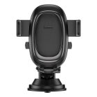 Автотримач для телефона Baseus UltraControl Pro Series Clamp-Type Car Holder Set Cluster Black