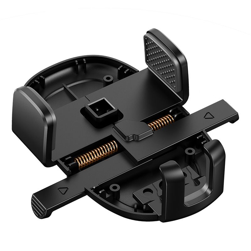 Автотримач для телефона Baseus UltraControl Pro Series Clamp-Type Car Holder Set Cluster Black