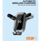 Автотримач для телефона з БЗП WUW-Z29 Black