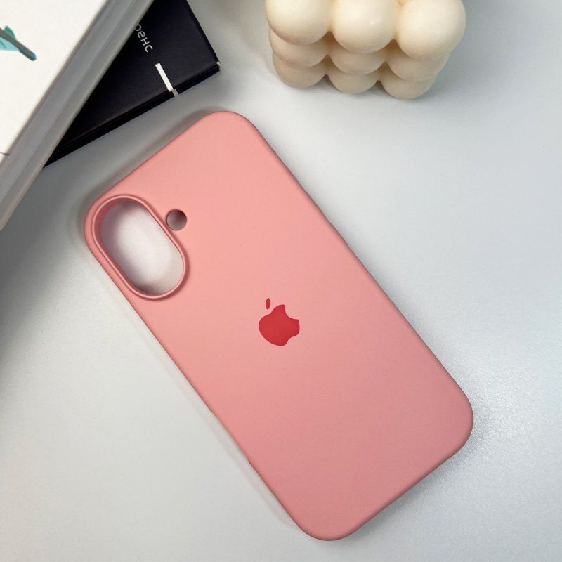 Чохол для смартфона Silicone Full Case AA Open Cam for Apple iPhone 16 41,Pink