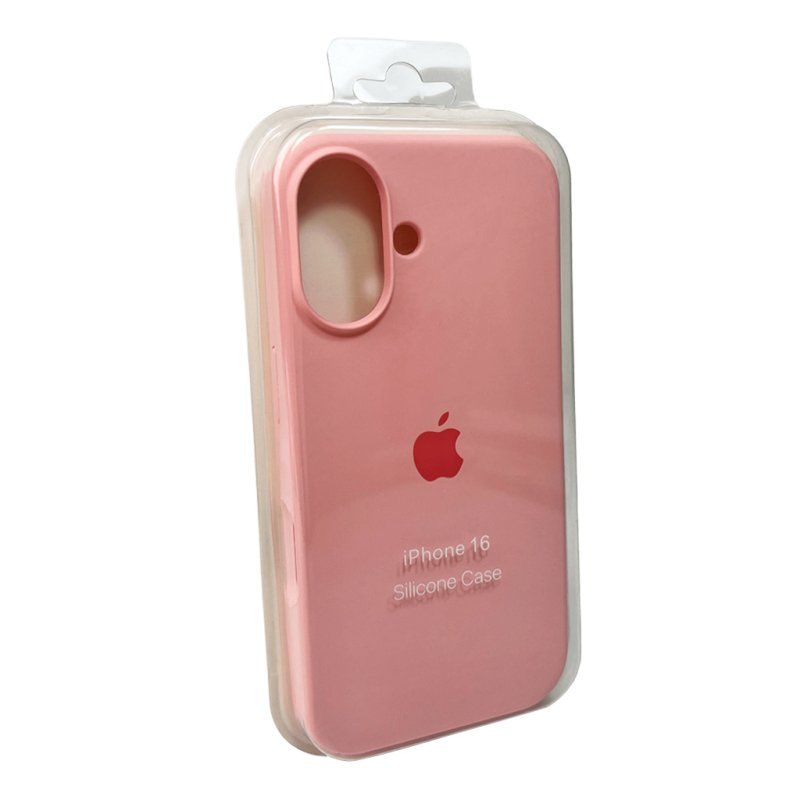 Чохол для смартфона Silicone Full Case AA Open Cam for Apple iPhone 16 41,Pink