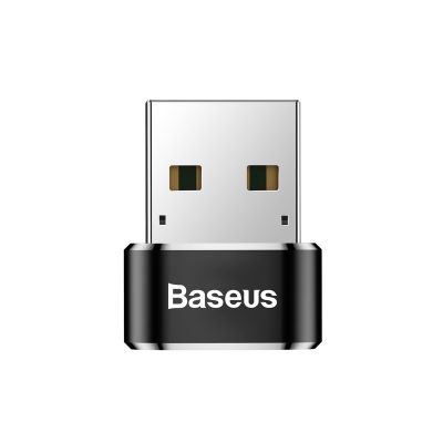 Адаптер Baseus USB Male To Type-C Female Adapter Converter Black