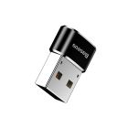 Адаптер Baseus USB Male To Type-C Female Adapter Converter Black