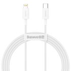 Кабель Baseus Superior Series Fast Charging Data Cable Type-C to iP PD 20W 1.5m White