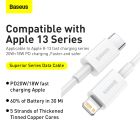 Кабель Baseus Superior Series Fast Charging Data Cable Type-C to iP PD 20W 1.5m White