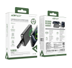 Зовнішній акумулятор ACEFAST M10-10000 PD30W magnetic wireless charging power bank with cable Black