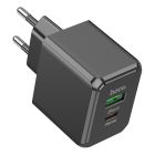 Мережевий зарядний пристрій HOCO CS14A Ocean PD20W+QC3.0 charger Black