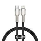 Кабель Baseus Cafule Series Metal Data Cable Type-C to iP PD 20W 1m Black