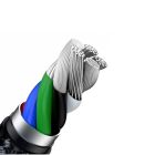 Кабель Baseus Cafule Series Metal Data Cable Type-C to iP PD 20W 1m Black