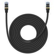 Мережевий кабель Baseus High Speed CAT7 10Gigabit Ethernet Cable (Braided Cable)10m Cluster Black