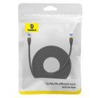 Мережевий кабель Baseus High Speed CAT7 10Gigabit Ethernet Cable (Braided Cable)10m Cluster Black