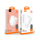 Мережевий зарядний пристрій WUW-C197 PD 30W white