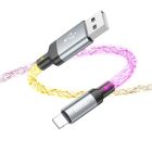 Кабель HOCO U112 Shine charging data cable for iP Gray