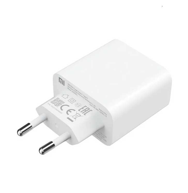 Мережевий зарядний пристрій Xiaomi Mi 33W Wall Charger (Type-A+Type-C) EU White