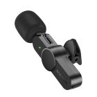 Бездротова мікрофонна система BOROFONE BFK12 Trophy lavalier (Lightning) Black
