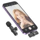Бездротова мікрофонна система BOROFONE BFK12 Trophy lavalier (Lightning) Black