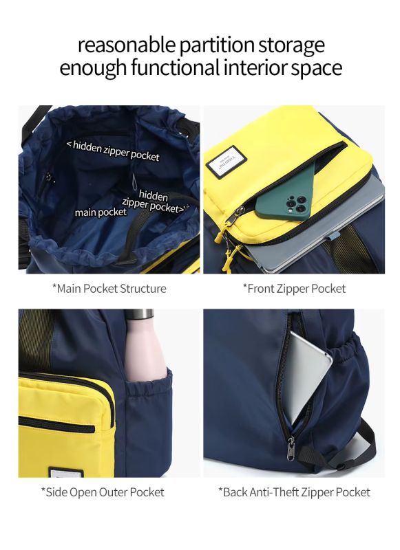Рюкзак Tigernu T-S8511 14" Blue with Yellow
