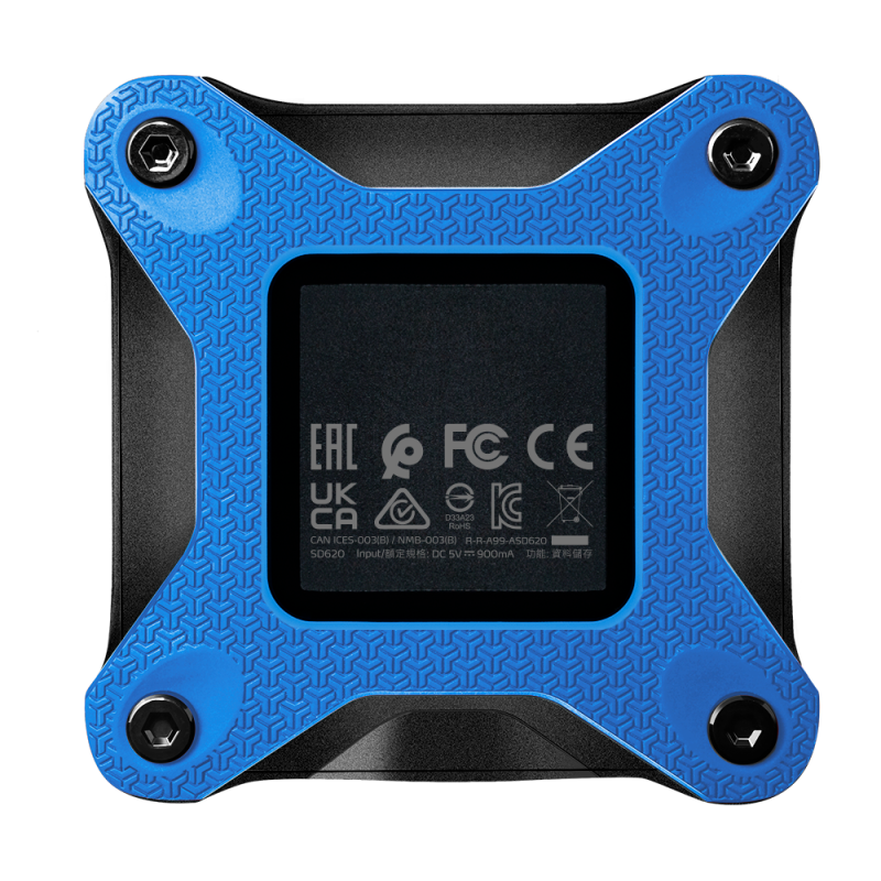 Портативний SSD ADATA SD620 512GB USB 3.2  520/460Mb/s Blue