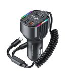 АЗП з FM-модулятором WUW-C220 Black
