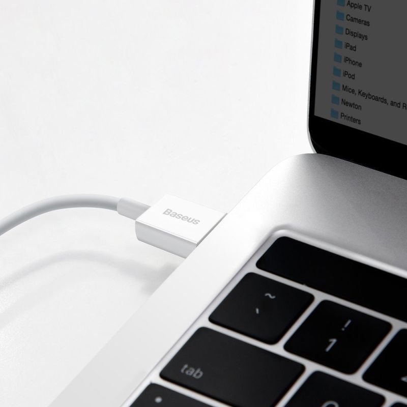 Кабель Baseus Superior Series Fast Charging Data Cable USB to Type-C 66W 2m White