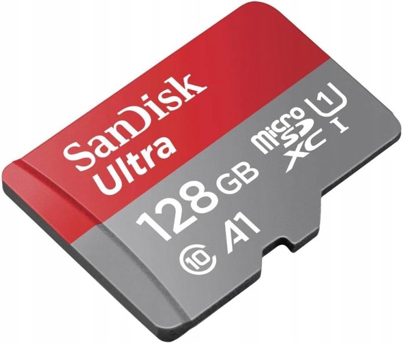 Карта пам'яті microSDXC (UHS-1) SanDisk Ultra 128Gb class 10 A1 (140Mb/s) (adapter SD) Imaging Packaging