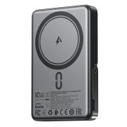 Зовнішній акумулятор ACEFAST M17 PD20W/22.5W magnetic fast charging power bank with built-in stand 10000mAh Black