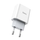 Мережевий зарядний пристрій HOCO C76A Plus Speed source PD20W charger White