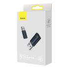 Адаптер Baseus Ingenuity Series Mini OTG Adaptor USB 3.1 to Type-C  Blue