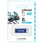 Флеш-накопичувач Wibrand USB 2.0 Chameleon 8Gb Blue