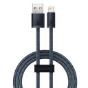 Кабель Baseus Dynamic Series Fast Charging Data Cable USB to iP 2.4A 2m Slate Gray