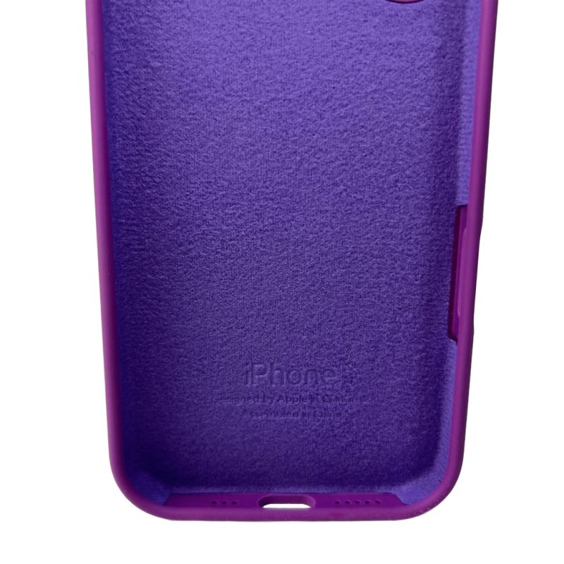 Чохол для смартфона Silicone Full Case AA Open Cam for Apple iPhone 16 19,Purple