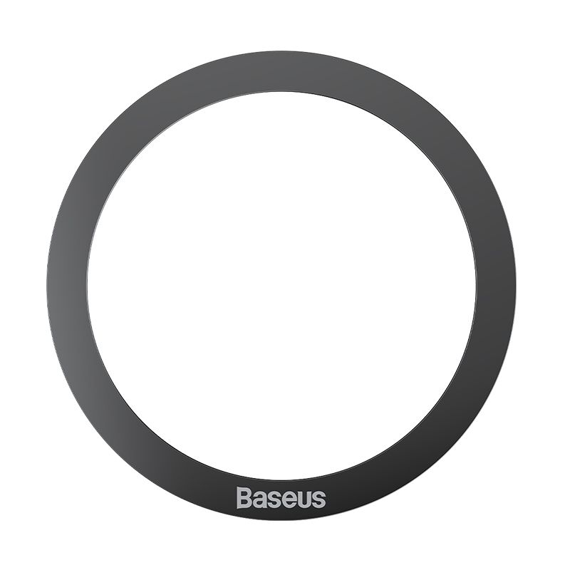 Пластина для магнітного тримача Baseus Halo Series Magnetic Metal Ring（2pcs/pack）Black