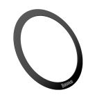 Пластина для магнітного тримача Baseus Halo Series Magnetic Metal Ring（2pcs/pack）Black