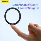 Пластина для магнітного тримача Baseus Halo Series Magnetic Metal Ring（2pcs/pack）Black