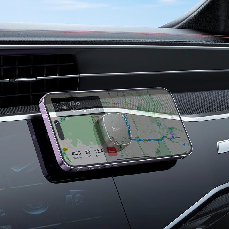 Автотримач для телефона HOCO H52 Ultimate magnetic car holder Deep Space Gray