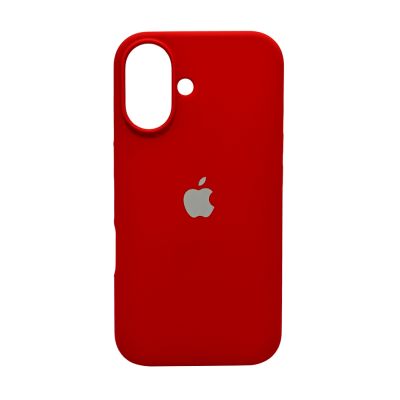 Чохол для смартфона Silicone Full Case AA Open Cam for Apple iPhone 16 20,China Red