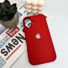 Чохол для смартфона Silicone Full Case AA Open Cam for Apple iPhone 16 20,China Red