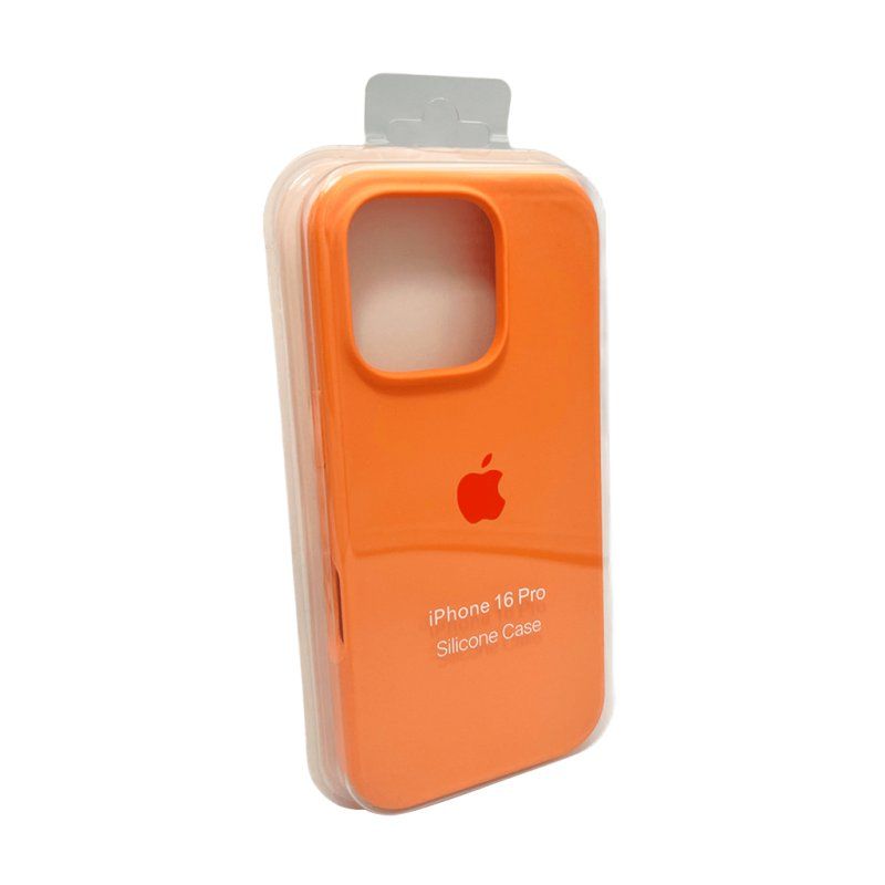 Чохол для смартфона Silicone Full Case AA Open Cam for Apple iPhone 16 Pro 34,Papaya