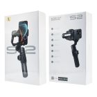 Триосьовий стабілізатор AOCHUAN Professional Gimbal Stabilizer for Smartphone SMART S2 Чорний