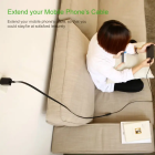 Кабель UGREEN US103 USB 2.0 A Male to A Female Cable 1m (Black)(UGR-10314)