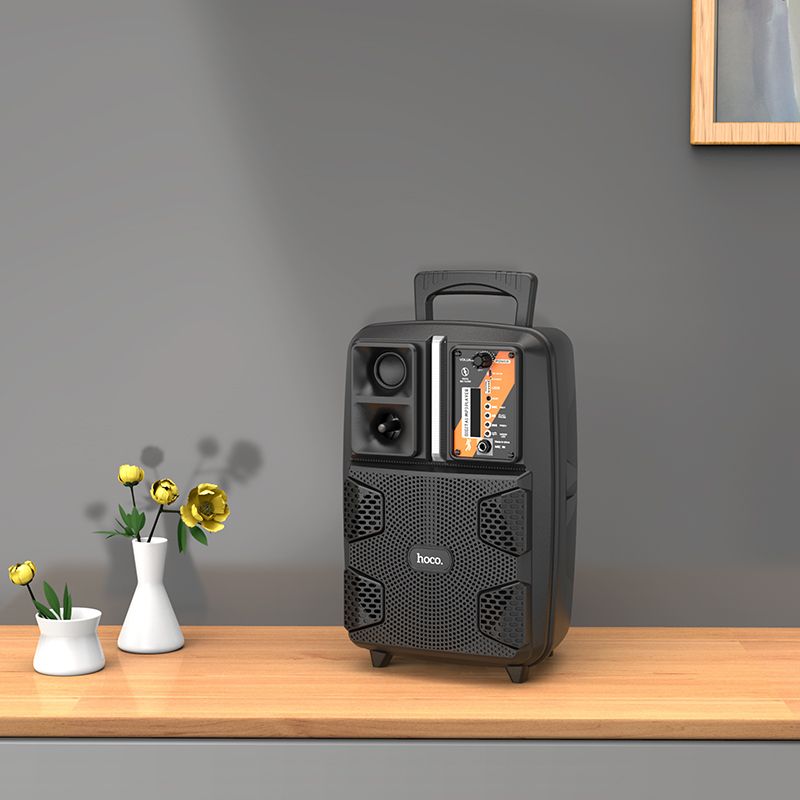 Портативна колонка HOCO BS37 Dancer outdoor wireless speaker Black