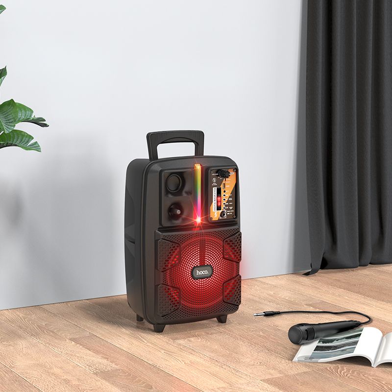 Портативна колонка HOCO BS37 Dancer outdoor wireless speaker Black