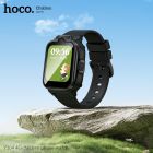 Дитячий смарт-годинник Hoco Y104 42mm. SIM 4G. Wi-Fi. 700 mAh. IP65 Black