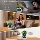 Інтерактивний розумний горщик для рослин Ivy Smart Planter Tuya AI, White