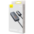 Автомобільний зарядний пристрій Baseus Share Together PPS multi-port Fast charging with extension cord 120W 2U+2C Gray