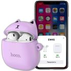 Бездротові навушники HOCO EW45 True wireless stereo headset Lilac Cat