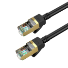 Мережевий кабель HOCO US02 Level pure copper gigabit ethernet cable(L=3M) Black
