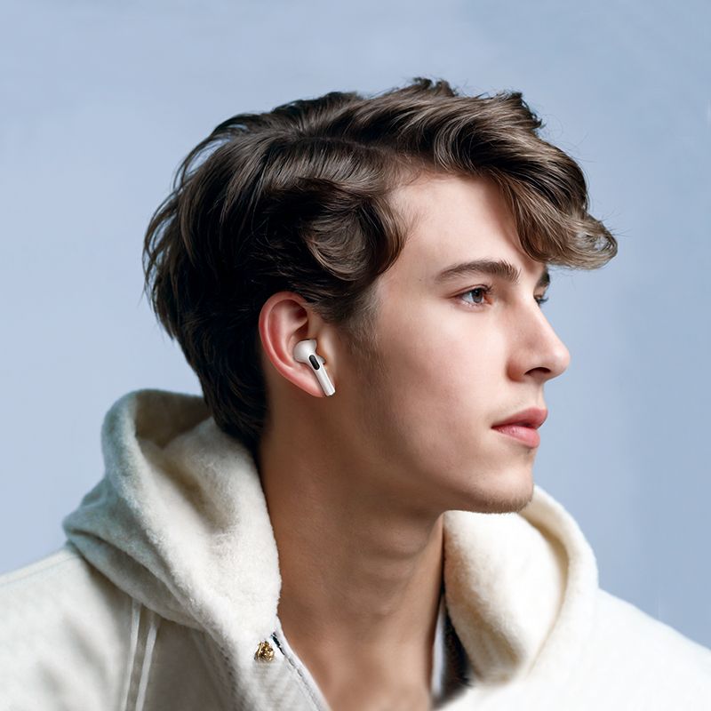 Бездротові навушники HOCO EW72 Lite Soar true wireless touch screen BT headset White