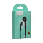 Навушники HOCO M39 Rhyme sound earphones with microphone Black